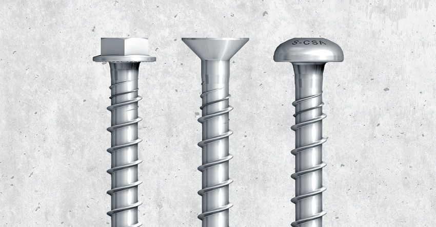 Concrete screw (JC2 + JC6)
